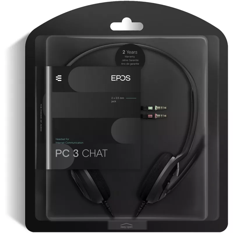 Sennheiser PC 3 CHAT Headset negro