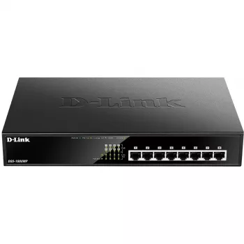 Switch no gestionado D-Link DGS-1008MP 8 puertos sobremesa Gigabit Max PoE