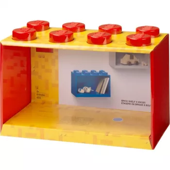 Room Copenhagen LEGO Brick Shelf 8 Estantería 41151730 (Roja)
