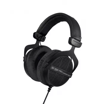 Auriculares de estudio Beyerdynamic DT 990 PRO — con cable, cerrados, circumaurales, 250 Ω, cable de 3 m, negro