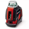 EINHELL TE-LL 360 G láser de líneas cruzadas con líneas láser verdes y rojas, negro — modelo 2270119