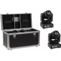 Set de focos LED EUROLITE TMH-17 2x con maletín – kit de iluminación LED profesional, 2 focos, maletín de transporte