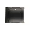 Caja rack Extralink 6U 600x600 AZH negra montaje en pared, abatible