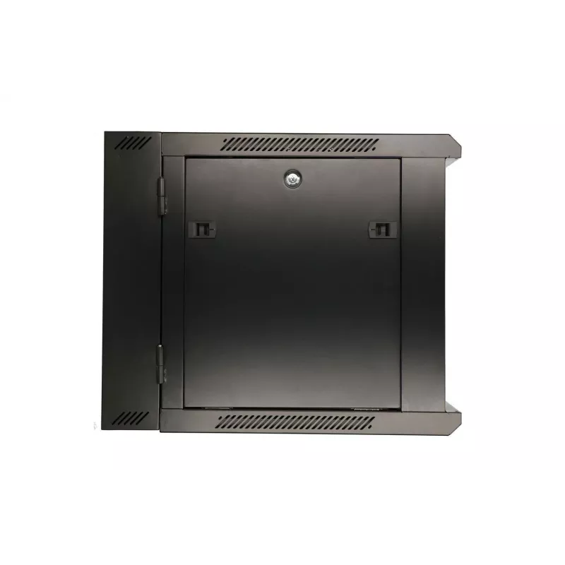 Caja rack Extralink 6U 600x600 AZH negra montaje en pared, abatible