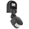 Sensor de movimiento y crepuscular de pared 180° Maclean MCE25 GR, máx. 1200W, gris