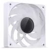 Jonsbo SL-120WR SL-120 Reversed ventilador de caja, ARGB 5 V 3 pines, PWM, 120 mm, 59,45 CFM, blanco