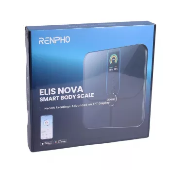 Renpho Báscula Smart Body Analysis Elis Nova negra PEU-R-A031 PEURA031 (PEU-R-A031)