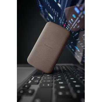 Unidad SSD Intenso 1 TB Externo USB Type-C 3.2 Gen 2 Marrón