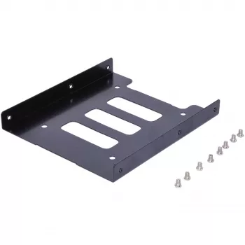 Marco de montaje ultron interno 1x2.5 SSD/HDD metal negro (377213)