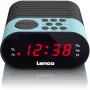 Radio reloj Lenco CR-07 negro azul