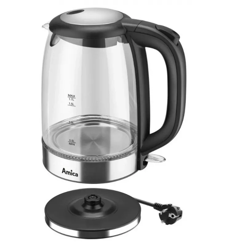 Hervidor Amica 1.7L 2200W Plata