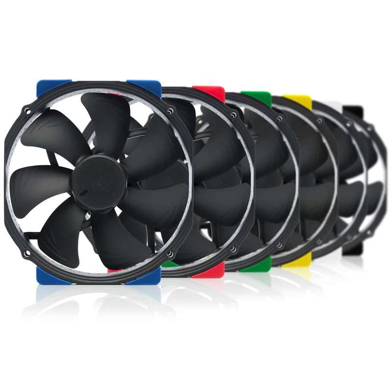Ventilador de caja Noctua NF-A15 HS-PWM chromax.Black.swap 150 mm, PWM, 300–1500 RPM, 140,2 m³/h, 24,6 dB