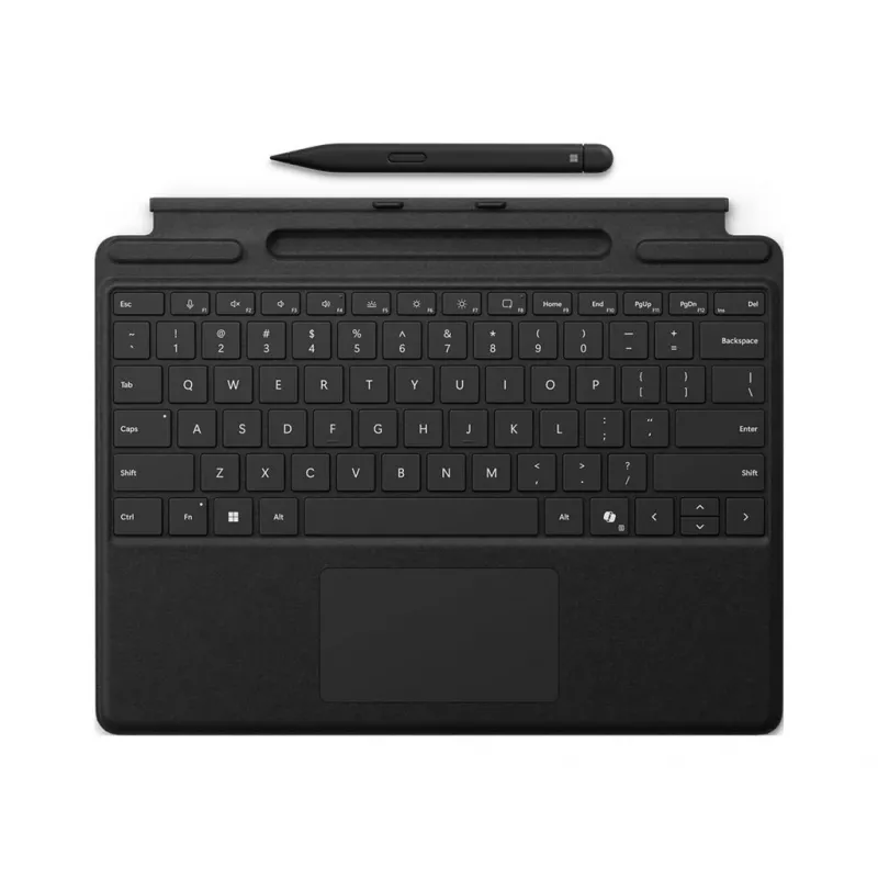 Teclado Microsoft Surface Pro con Slim Pen QWERTY inglés negro