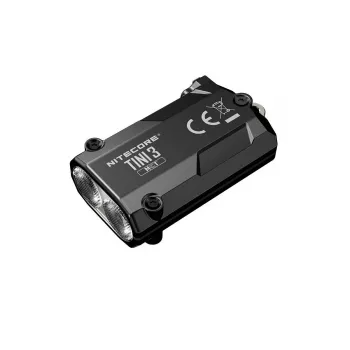 Linterna llavero Nitecore TINI3 negra 600 lm USB recargable