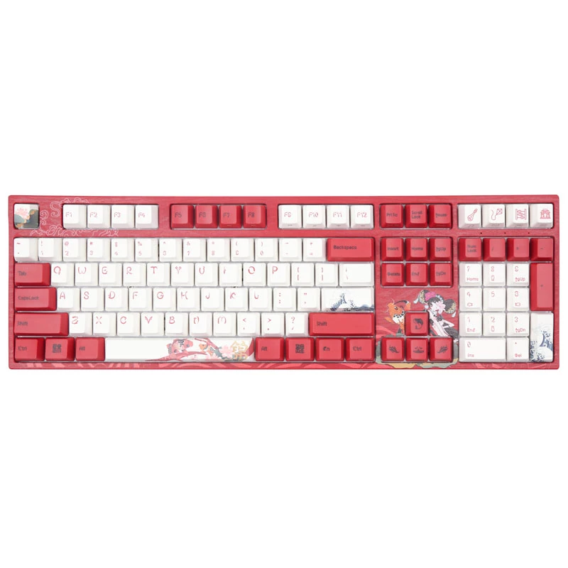 Teclado gaming Varmilo VEA108 Koi, MX-Brown, LED blanca - distribución US