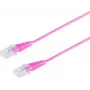 Cable de red S/CONN 70078-M-3 magenta 3 m