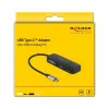 Adaptador USB Tipo-C DeLOCK a VGA HDMI DisplayPort 4K 60 Hz