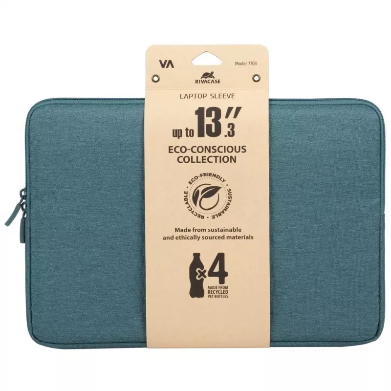 Funda tipo sleeve Rivacase Suzuka 7703 35,6 cm aqua