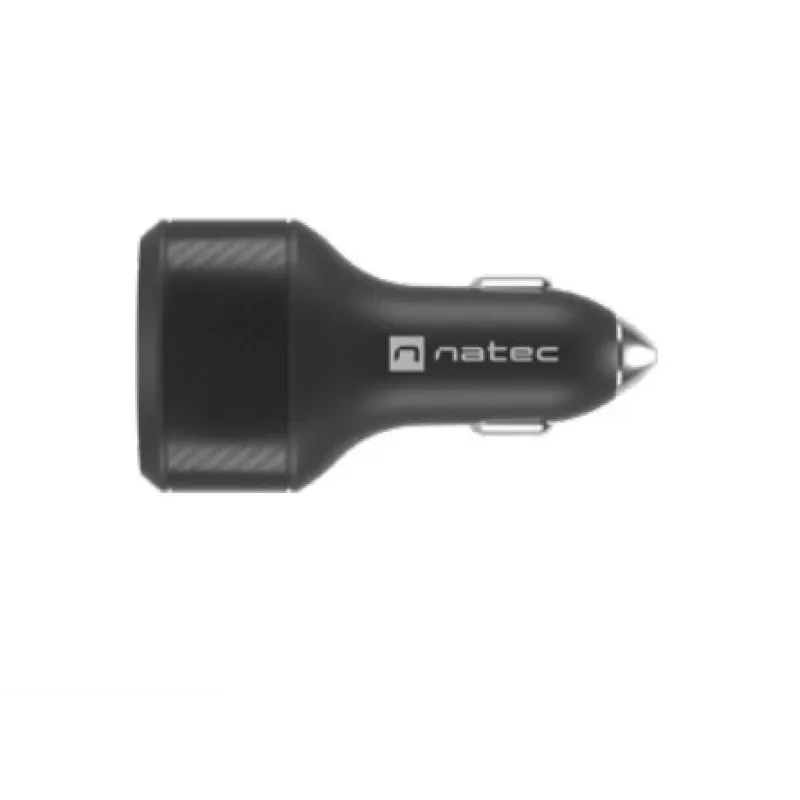 Cargador de coche NATEC Coney NUC-1981 carga rápida universal 12-24V