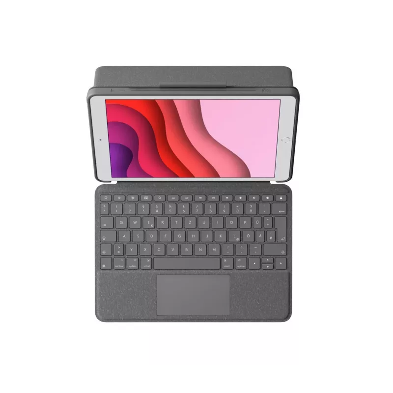Funda de teclado Logitech Combo Touch para iPad 7. 8. 9. generación