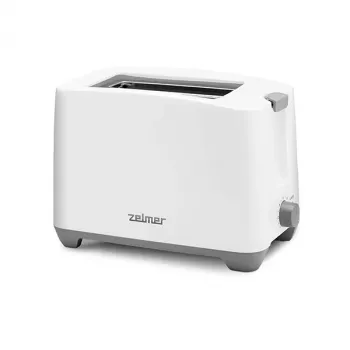 Zelmer ZTS7386 Tostadora 2 rebanadas 750 W Blanco