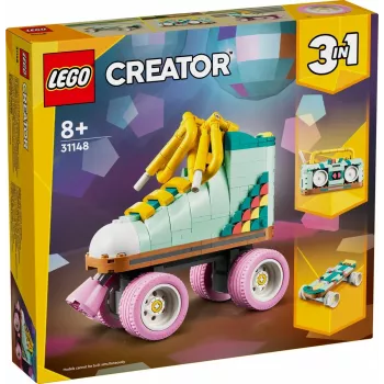 LEGO Creator Set patines retro construibles 31148 modelo 2 en 1, 342 piezas, 140×160×70 mm