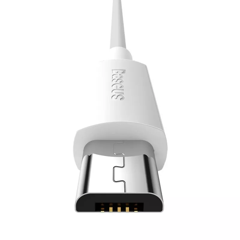 Cable USB-A a Micro-USB-B Baseus TZCAMZJ-02 1,5 m blanco
