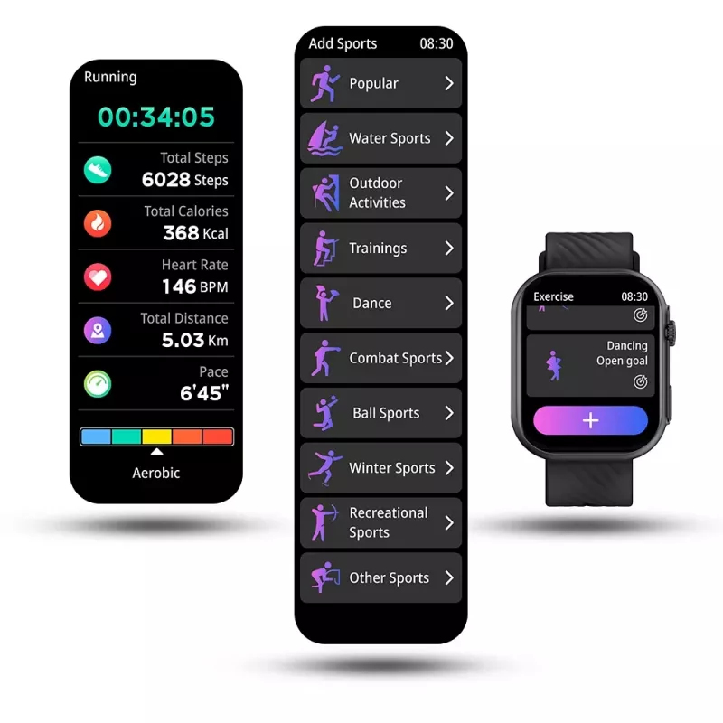 Smartwatch Manta Revo SWU401BK Negro