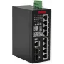 Switch Ethernet Gigabit industrial ROLINE 8x+ 2x SFP dual-speed gestionado 240W - Switch - 1 Gbps - 10 puertos - Power over Ethernet - gestionado (21.13.1131)