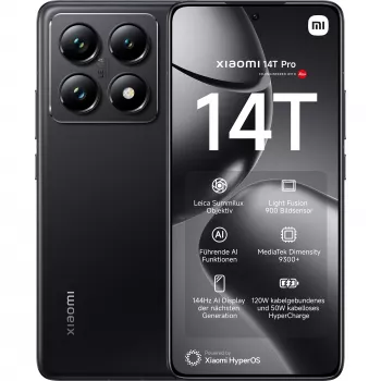 Xiaomi 14T Pro 16,9 cm (6,67 inch) Dual SIM 5G 12 GB 512 GB 5000 mAh Negro