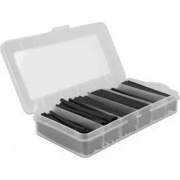 Set de tubos termorretráctiles DeLOCK 20735 negro 196 uds.