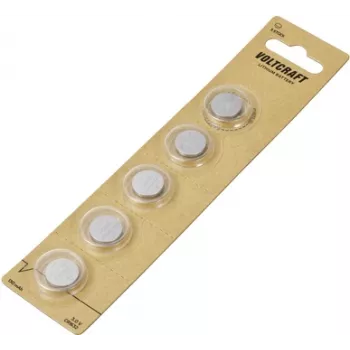 Voltcraft pila de botón CR 1632 3 V 5 uds. 130 mAh litio VC-11888235 (VC-11888235)
