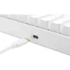 Deltaco GAM-100-W-DE. Teclado factor de forma: 65%. Estilo de teclado: Recto. Interfaz de dispositivo: USB + Bluetooth, interruptor de tecla: interruptor mecánico,