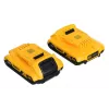 Atornillador de impacto Dewalt DCD709D2T con batería y cargador