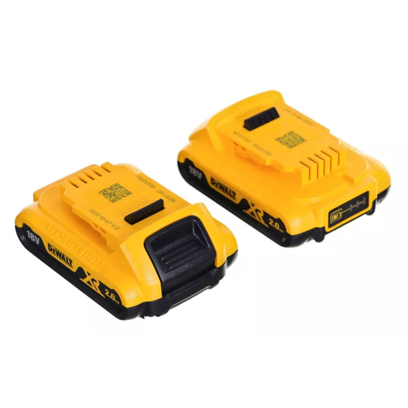 Atornillador de impacto Dewalt DCD709D2T con batería y cargador