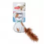Gato ZOLUX Chatouille con plumas y hierba gatera - juguete para gatos - 13 cm