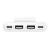 Hub USB Type-C Belkin BUZ001bt2MWHB7 2 m blanco