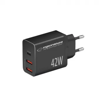 Fuente de alimentación Esperanza EZC106K 42W negra