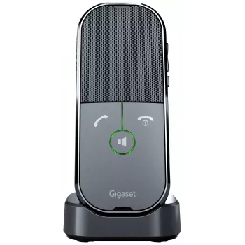 Teléfono IP Gigaset ION gris — terminal inalámbrico, 1 línea, batería NiMH AAA, tiempo de conversación 14 h, en espera 280 h