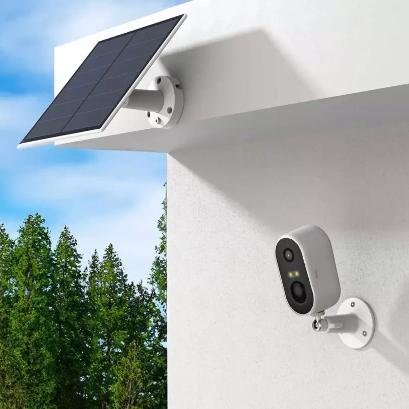 Cámara de vigilancia Arenti GO1 con panel solar SP2 inalámbrica HD