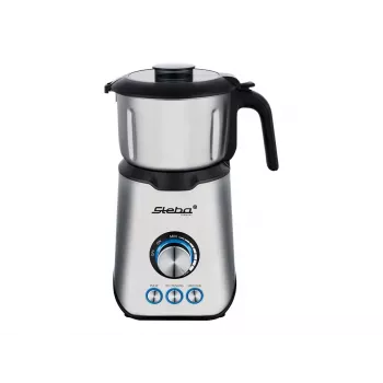 Batidora de vaso Steba Premium MX 4 plus acero inoxidable/negro (281400)
