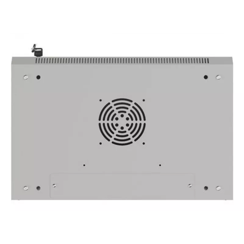 Armario de montaje en rack LANBERG WF03-5306-10S 19 pulgadas 6U gris con puerta de cristal