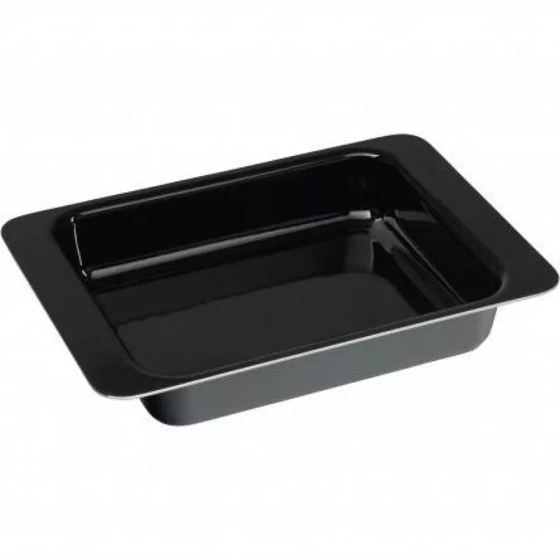 WMF Fusiontec Fuente rectangular para horno de cerámica, acero, madera