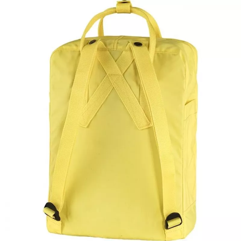 Mochila casual Fjällräven Kanken amarilla polipropileno vinilo