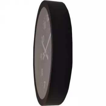 NeXtime Reloj 2906ma Mercure, Ø 25 cm, pared, negro