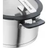 ZWILLING set de ollas de acero inoxidable SIMPLIFY 5 pzas. – apto para lavavajillas y horno, tapas de cristal, apto para vitrocerámica