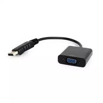 Adaptador DisplayPort a VGA negro
