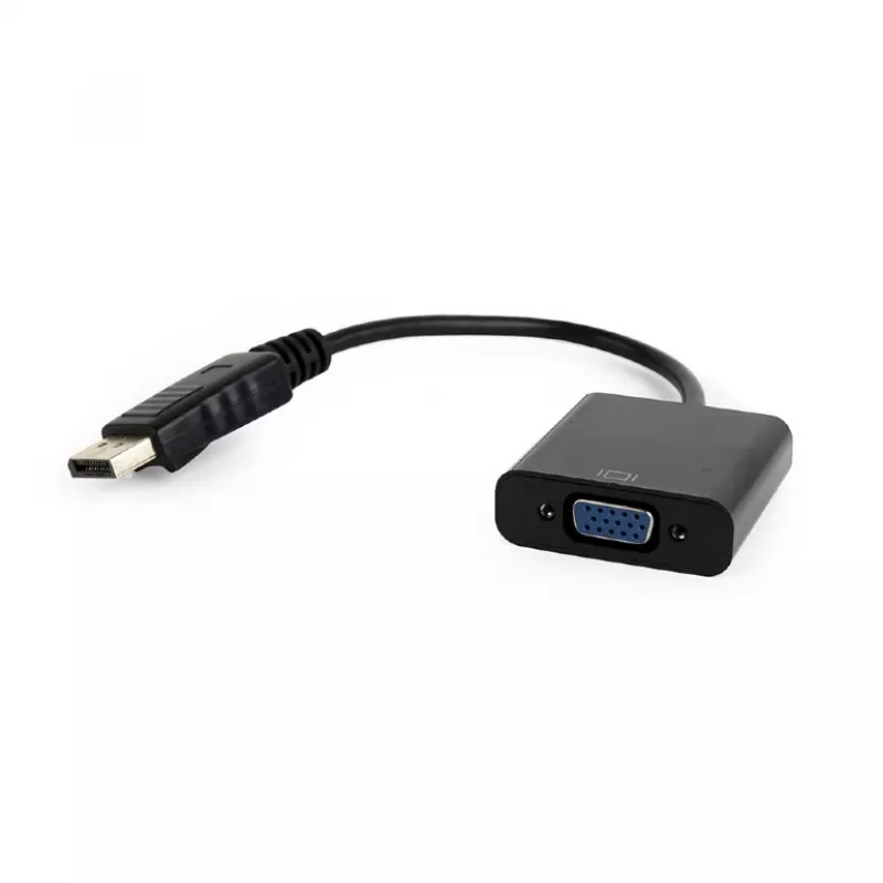 Adaptador DisplayPort a VGA negro