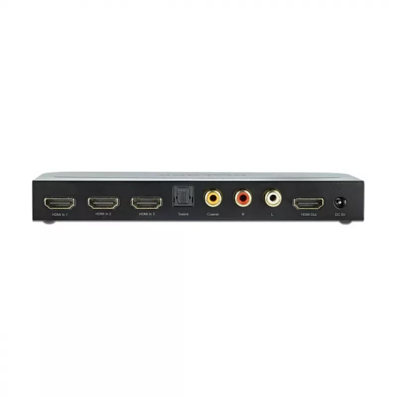 Switch HDMI DeLOCK 3 x HDMI entrada a 1 x HDMI salida 4K 60 Hz