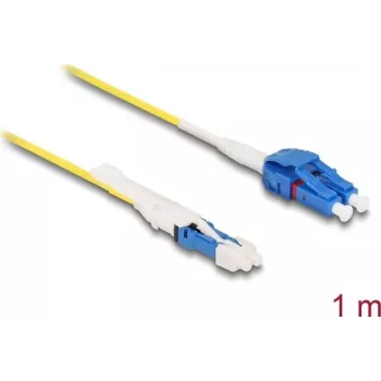 Cable de fibra óptica DeLOCK 88299 CS macho a LC dúplex OS2 1 m